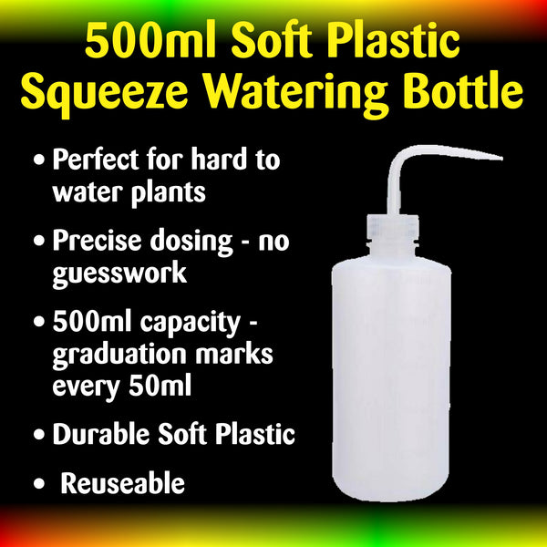 500 ml Squeezable Soft Plastic Water Bottle
