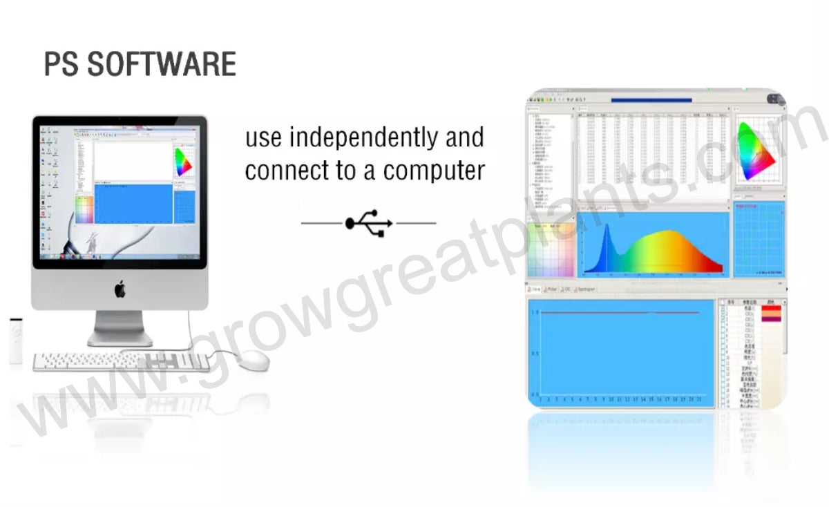 OHSP-350P Handheld Color Spectrum Light Analyzer (350nm-800nm)