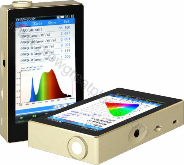 OHSP-350P Handheld Color Spectrum Light Analyzer