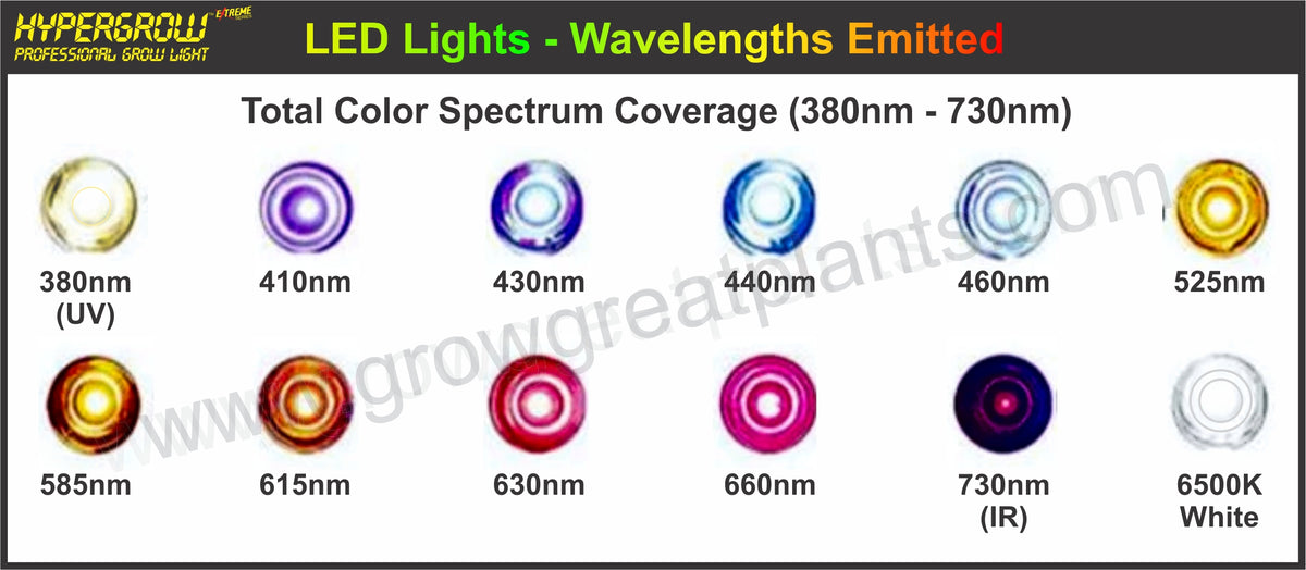 P450 HyperGrow™ Extreme Full Spectrum Grow Light (Slightly Used, 9.5/10 Condition - 1 Year Warranty)