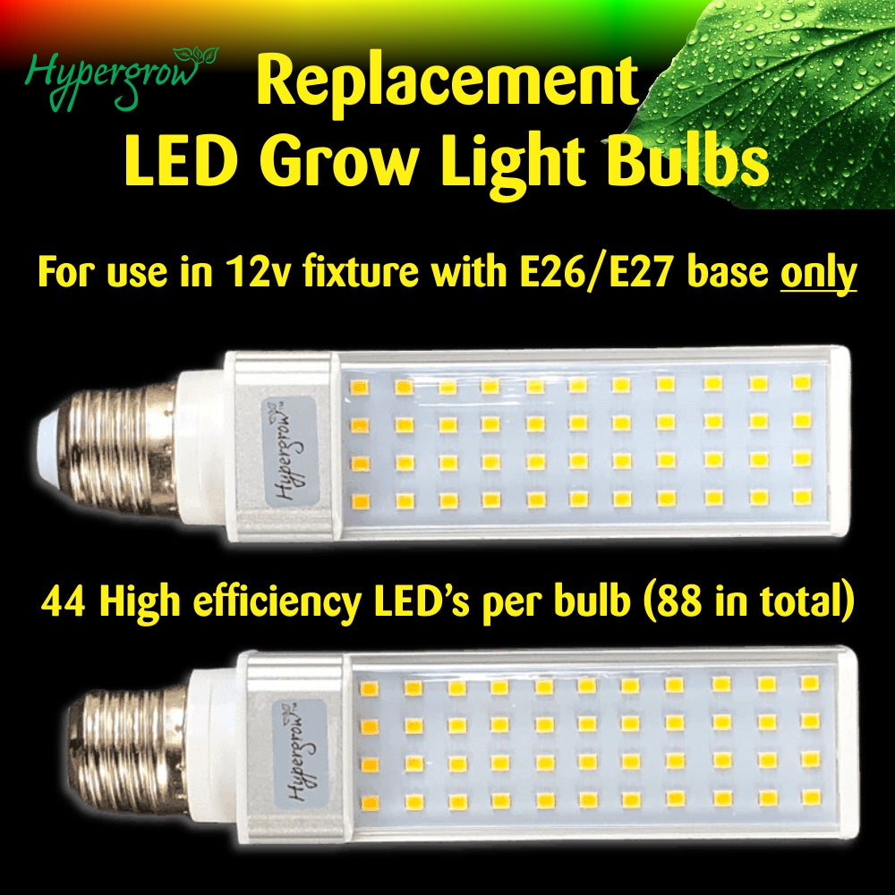 replacement grow light bulbs Replacement LED Grow Light Bulbs (2 pack)