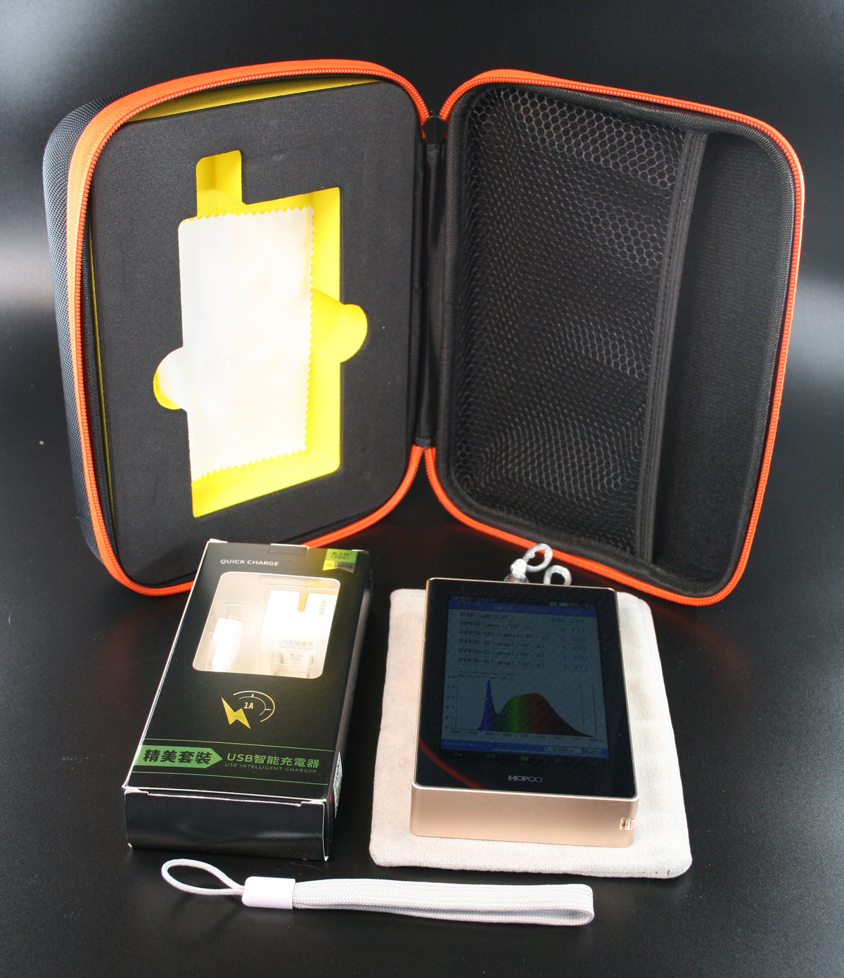 OHSP-350P Handheld Color Spectrum Light Analyzer (350nm-800nm)